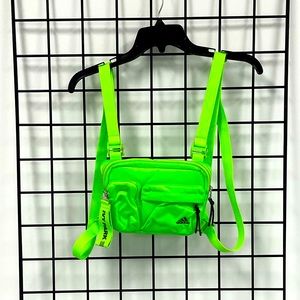 ADIDAS X IVY PARK HALLS OF IVY SOLAR GREEN SMALL BACKPACK